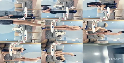 约高颜值网红美女在沙发亲密互动-截图2