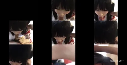 请求Cosplay妹妹帮忙进行口交-截图2