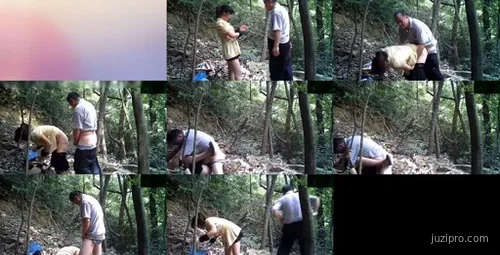 大爷在小树林中发生不当行为-截图2