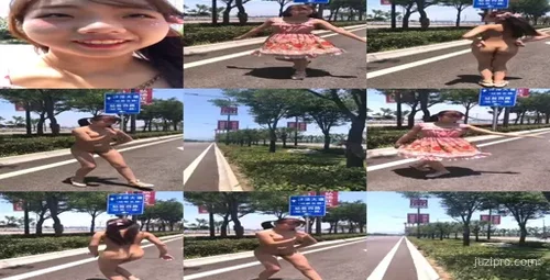 高颜值学生妹高温下街舞表演-截图2