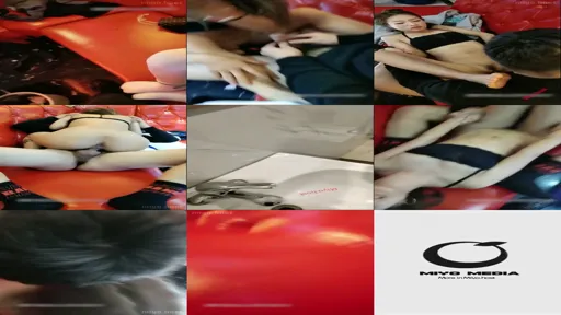 两对年轻小情侣酒后饭足去KTV唱歌，唱著唱著就地扒开妹子棉袜，边唱边啪啪-截图2