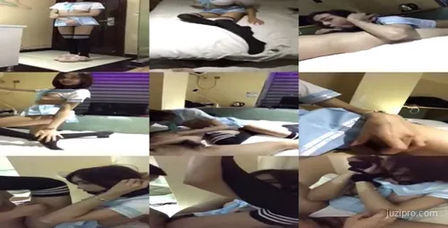 国产TS思琪身材出众学生装角色扮演-截图2