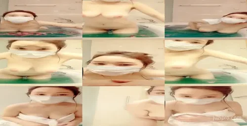 白肤口罩少妇浴室洗浴 丰满迷人不可错过-截图2