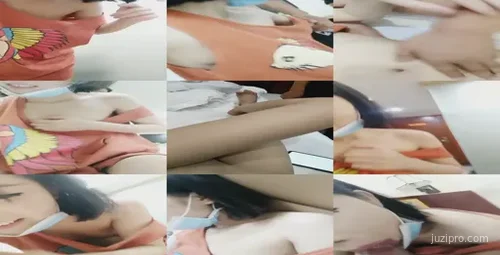 娇小美女美眉夜晚约会学生小哥开房-截图2