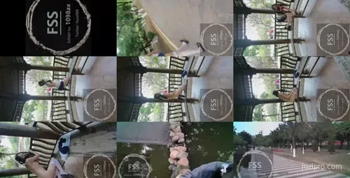 冯珊珊透明装访公园结识5位小哥-截图2