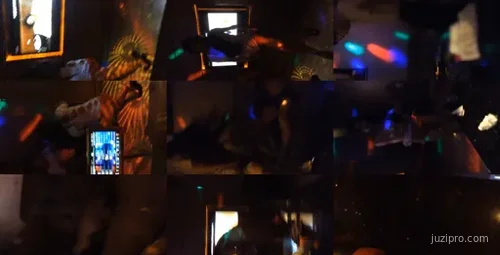 真实拍摄KTV包房男女嗨唱-截图2