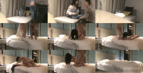 探花文轩视频：牛仔裤美女化妆品销售员-截图2