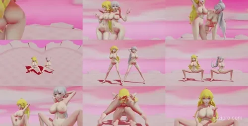 MMD：Yang和Weiss表演Gimme That-截图2