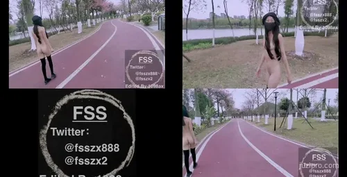 网红冯珊珊户外露出任务