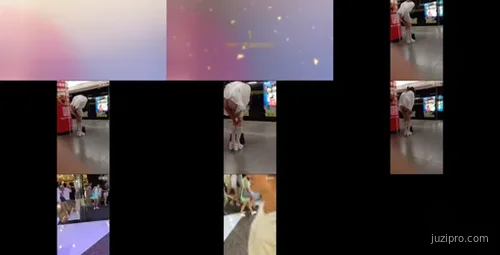 实拍上海美女公共场所挑战高难度游戏-截图2