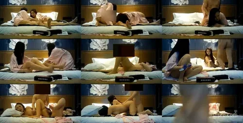 3人互动姐妹花，身材好技艺佳-截图2