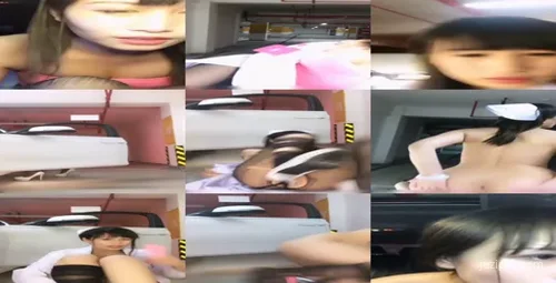 性感女神地下停车场豪车旁诱惑-截图2