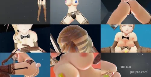 MMD作品展示：狂乱之舞-截图2