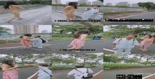 冯珊珊在公园户外露出福利-截图2