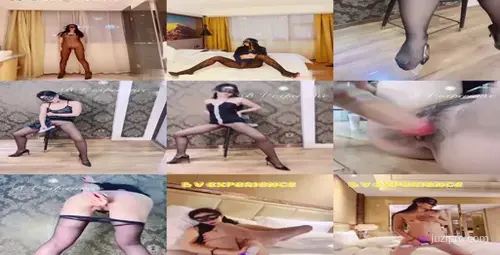 爱丝袜的Vivian姐黑丝美腿 开档情趣内衣震动棒高潮自慰-截图2