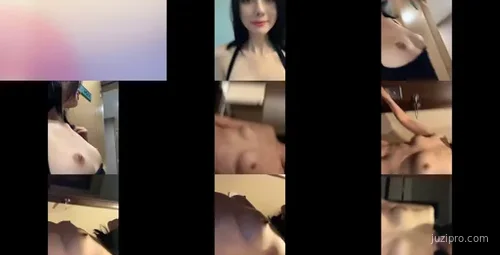 名模阿朱调戏外卖小哥-截图2