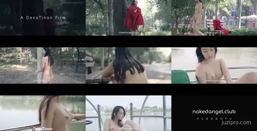 北京天使公园隐秘露出视频 网红大胆自然光高清挑战-截图2