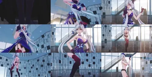 MMD舞蹈制作 MOMOLAND-BAAM-截图2