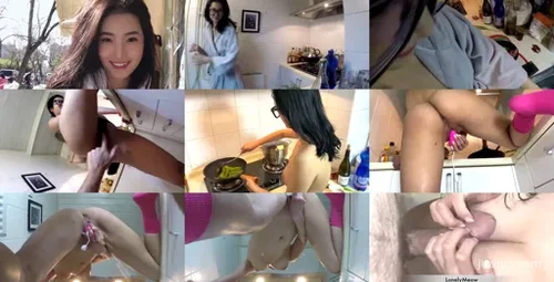 北京模特瑶瑶与男友厨房互动视频曝光-截图2