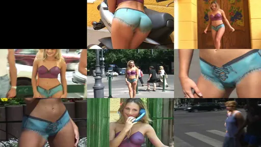 欧美艺术裸体彩绘街头露出系列：Diana ALS Angels-截图2
