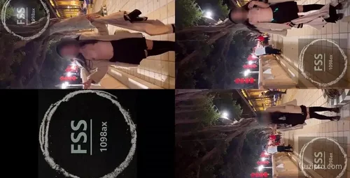 网红冯珊珊户外展示高清视频