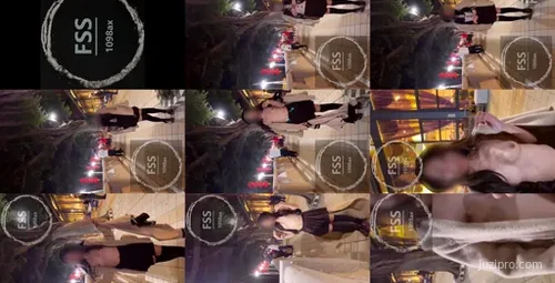 网红冯珊珊户外展示高清视频-截图2