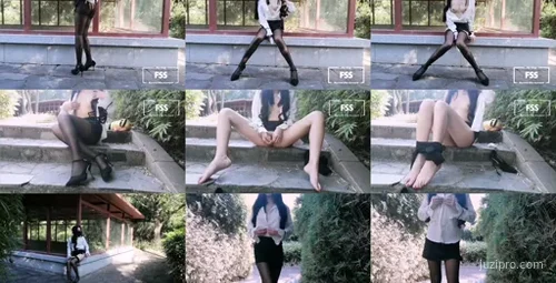 冯珊珊户外装扮清晨公园展示-截图2