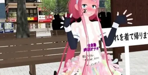 特殊裙装江风酱中腰舞蹈展示