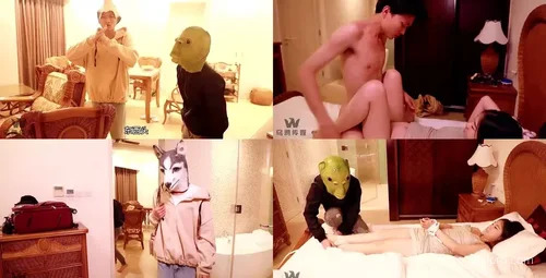 居家美女遭遇两贼入室骚扰