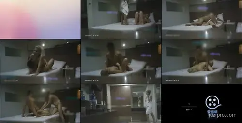 猛男与金发美女的热情交欢-截图2